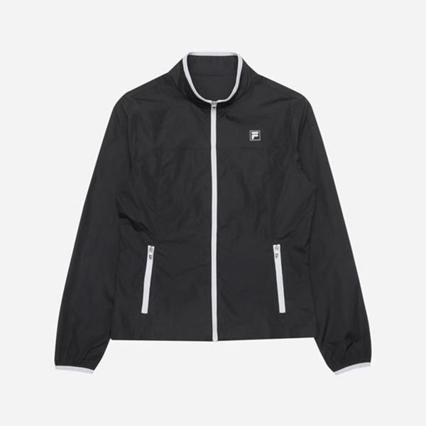 Fila Golf Windbreaker Women's Jackets - Black,NZ 437-84901